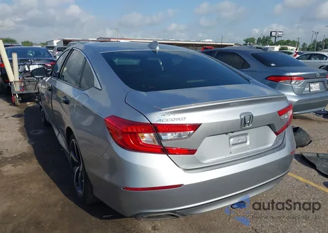 2020 Honda Accord Sedan Sport 2.0T из США, поврежденный, VIN 1HGCV2F32LA012355